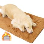 犬用ベッドマットブランケットペットクレートクッションホームトラベル子犬子猫スリーピングパッドブラウンXL