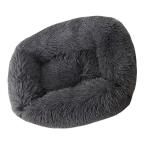  собака кошка bed теплый собачья конура мягкая игрушка прямоугольный. гнездо . собака сон S темно-серый 