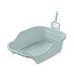  половина .. type кошка для туалет box . починка простой высокий боковой кошка для туалет bed хлеб голубой 