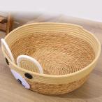  кошка для bed корзина рука ткань . кошка для bed круглый ротанг кошка для scratch коврик домашнее животное bed M