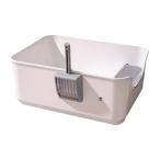  для домашних животных туалет tray кошка для туалет . кошка .. клетка open top кошка для туалет крем 
