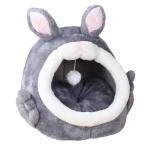  кошка. .. bed кошка. .. bed для маленьких собак bed предотвращение скольжения удален возможность soft подушка серый S