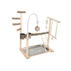  попугай. развлечение место механизм подачи cup имеется подвешивание ниже игрушка лестница из дерева Play подставка жердочка развлечение длиннохвостый попугай для клетка аксессуары попугай 