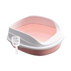  для домашних животных туалет туалет высокий сбоку . хомяк ba колено салон кошка для туалет розовый 45cm