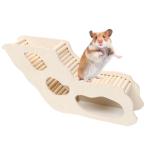 ハムスター クライミング おもちゃ 木製の橋 他の小動物 ペット ギフト スナネズミ トンネル