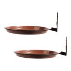 2 шт домашнее животное птица миска . птица автобус миска подставка имеется раунд птица. приманка тарелка обратная сторона двор двор шпаклевка .o птица для птица. коробка для приманок 