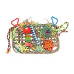 鳥採餌壁おもちゃ クライミング 7x11インチ オカメインコ ラブバード コンゴウインコ スタイル B