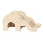 ハムスタークライミングおもちゃ ハムスターハウス クライミングラダー ネズミ用隠れ家 木製