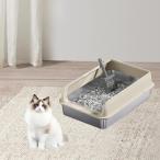  кошка песок . починка простой маленький размер * большой кошка для кошка для туалет хаки .M