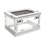  прозрачный складной рептилии аквариум разведение для 360 раз наблюдение *.. box белый S