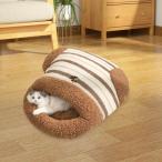 ショッピング寝袋 猫用寝袋 ソフト 暖かい 防風 ポータブル 犬用ベッド 犬用寝室 子猫用 L