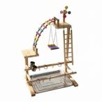 Bird Stand Perch птица жердочка из дерева Play подставка уровень другой проект лестница .. Space бисер арка маленький размер качели водоснабжение кормление cup загрязнения получить tray салон тренировка . применение 