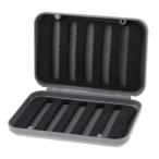  двойной боковой водонепроницаемый fly box fly рыбалка крюк jig кейс для хранения разрез пена l