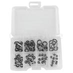 70pcs / BoxステンレススチールフィッシングロッドガイドアイリングDIYロッド修理キット