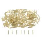 200pcs одиночный barrel давление надеты рукав медь труба диаметр 1.0mm