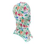 スイミングキャップフルフェイスUV保護スイミングマスクヘッドおよびネックカバー＃2