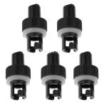 5個 PVC  インフレータブルボート カヤック エアポンプホース バルブアダプター