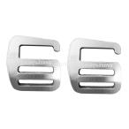 webbing пряжка пряжка G крюк 2 штук входит aluminium сплав легкий долговечность антикоррозийный Uni -k. вид легкий в использовании одежда ремень. затянуть установка 