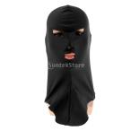 太陽保護水泳マスク キャップ ダイビングマスク 全5色 - ブラック