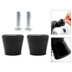 2x роликовые коньки ролик тормоз блок предотвращение скольжения безопасность стопор черный 