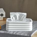 クリエイティブ ティッシュ ボックス ホルダー カバー カー ホワイト用折りたたみディスペンサー