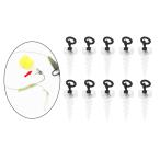 10 шт. boi Lee винт колок, кольцо вертлюг рыбалка carp sa- лицо Bait 15mm