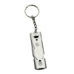  двойной труба свисток спасательный срочный SOS уличный Survival серый 