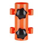  портативный держатель для удочки усиленный держатель путешествие рыбалка уличный orange 