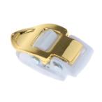  in линия ролик skate Spider пряжка крепление лыжи конькобежный спорт аксессуары белый золотой цвет 