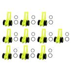 10x рыбалка крюк keeper искусственная приманка для Mini удочка зеленый 