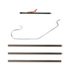  кемпинг фонарь подставка легкий простой сборка свет висячий paul (pole) кофе 