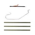  кемпинг фонарь подставка легкий сборка простой свет висячий paul (pole) зеленый 