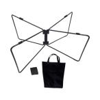  складной охлаждающий подставка крепкий . складной подставка подставка багаж путешествие кемпинг для черный 