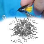 100 шт fly рыбалка зажим пресная вода морская вода fly крюк зажим узел зажим S