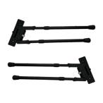 折りたたみテーブル脚 家具脚 頑丈なアルミ合金製 工業用 DIY デスク脚 ノートパソコンデスク コーヒーテーブル用折りたたみ脚