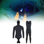 ウェットスーツトップ メンズ フード付き ネオプレンジャケット シュノーケリング カヤック フリーダイビング Lサイズ