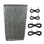  складной lounge стул для ремонта Cross 160x43cm бассейн sling стул для lounge стул серый 