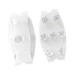  уличный лёд страховочный клинок ходьба для traction страховочный клинок кемпинг ходьба альпинизм для прозрачный Claw 