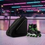  skate сумка для обуви автономный место хранения настройка возможность ремешок полиэстер водонепроницаемый обработка несколько карман молния боковой . пот сетка задняя сторона .. возможности взрослый ребенок состязание место проведения . применение 
