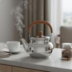  плитка для teapot огонь царапина предотвращение руль из нержавеющей стали teapot еда комплектация материалы из нержавеющей стали чай чайник отель, уличный, кемпинг для серебряный 