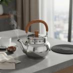  плитка для teapot огонь царапина предотвращение руль из нержавеющей стали teapot еда комплектация материалы из нержавеющей стали чай чайник отель, уличный, кемпинг для серебряный 