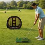  Golf тренировка сеть складной Triple Target задний catch Zone место хранения compact ....... вернуть тренировка дом тренировка применение 