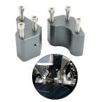 カワサキGTR1400イージーインストールグレー用アルミハンドルバーライザー