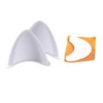 オートバイのヘルメットスキーホワイトと交換可能なヘルメット猫の耳の装飾