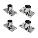 4x лодка рука направляющие основа 316 нержавеющая сталь 7/8 дюймовый кроме того, 1 дюймовый камера для, высокая прочность, крепкий морской аппаратное обеспечение 90 раз камера основа 