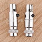  Mini XLR штекер XLR коннектор женский собственное производство для штекер 5mm 5 булавка позолоченный контакт 2 шт 