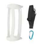 JBL Flip5 silver gray для kalabina. с ремешком . кейс силикон портативный 