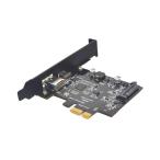 PCI-E - USB 3.1  10 Gbps タイプ A+タイプ C