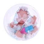 ミニ ビニール 人形 眠る赤ちゃん ドール カプセル 現実的 玩具 誕生日 贈り物