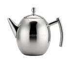 ステンレススチール　ティーポット　キッチン　ティーケトル　ストレーナー付き　全2サイズ選択　 - 1L